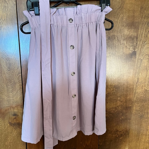 High waisted skirt with pockets - Picture 1 of 3